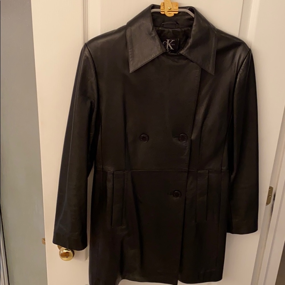 Ck Leather Jacket